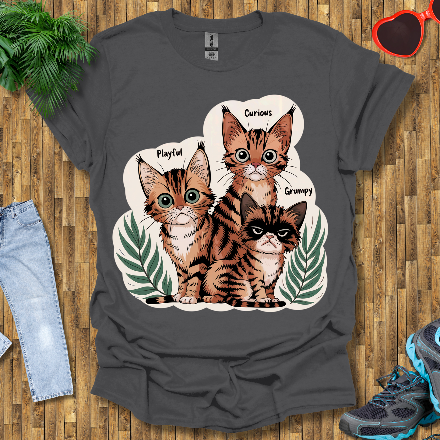 Moods of cats T-Shirt