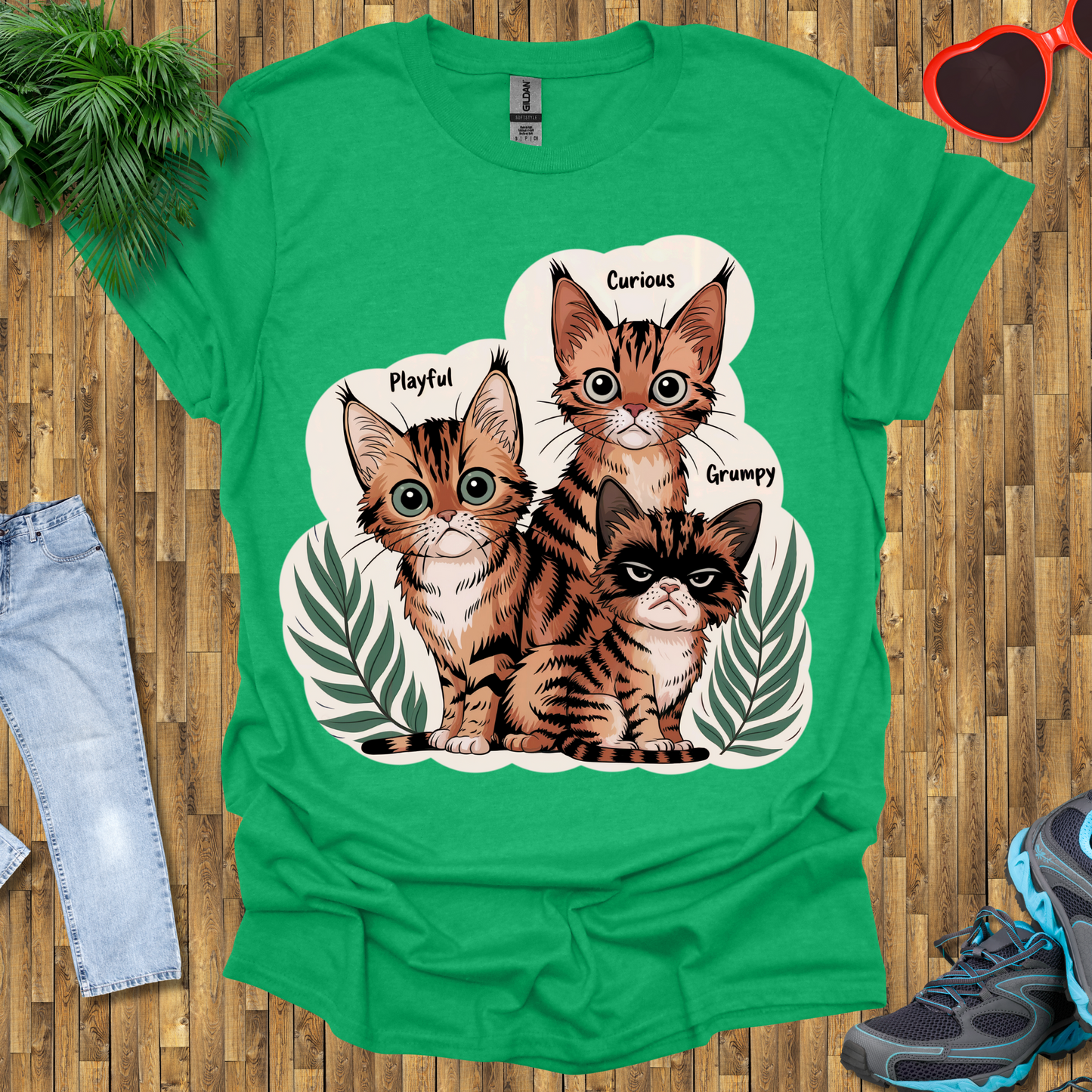 Moods of cats T-Shirt