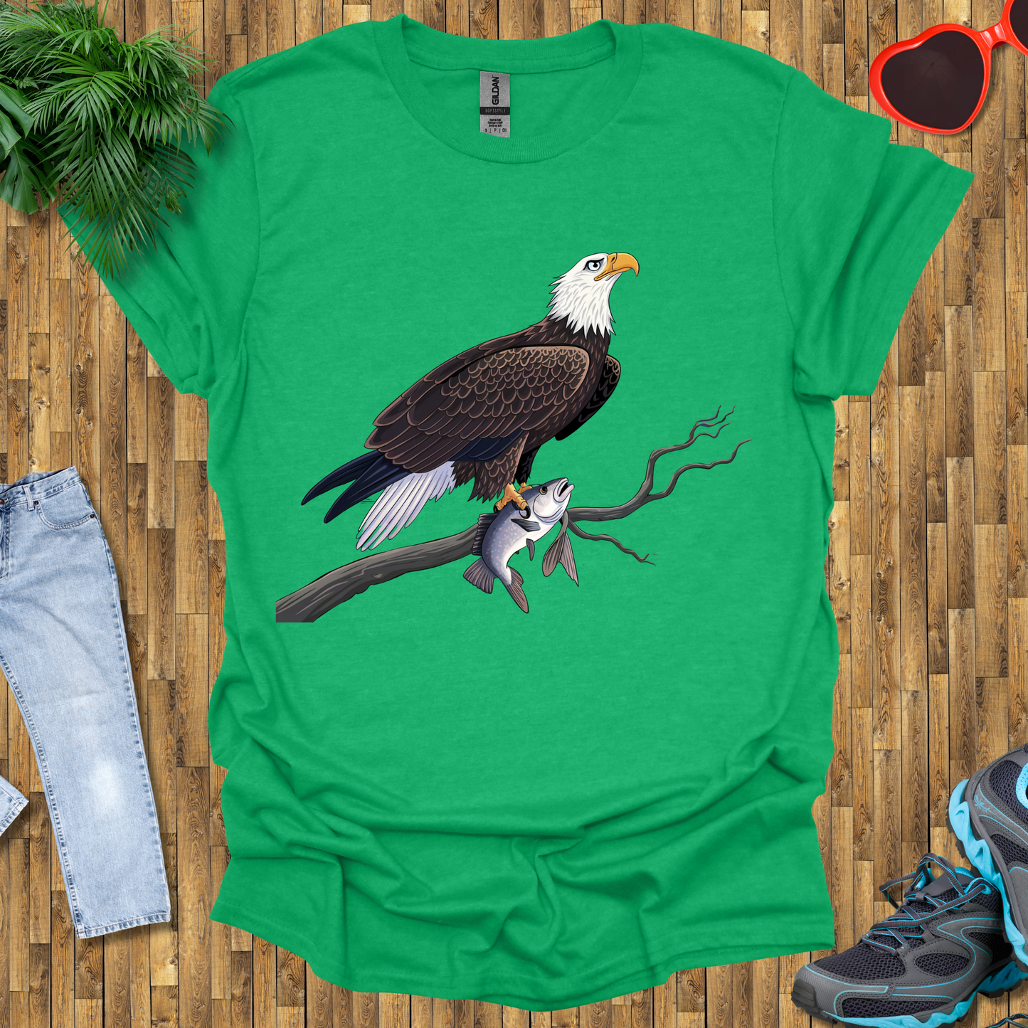 Eagle fishing T-Shirt