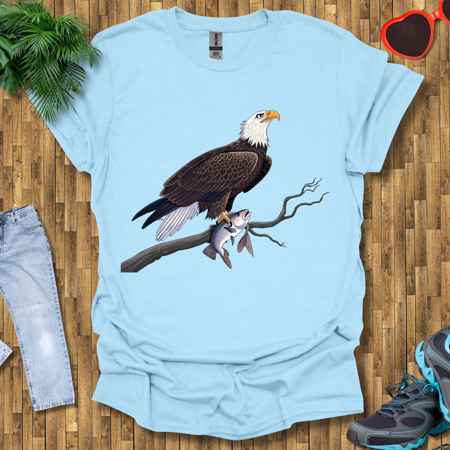 Eagle fishing T-Shirt