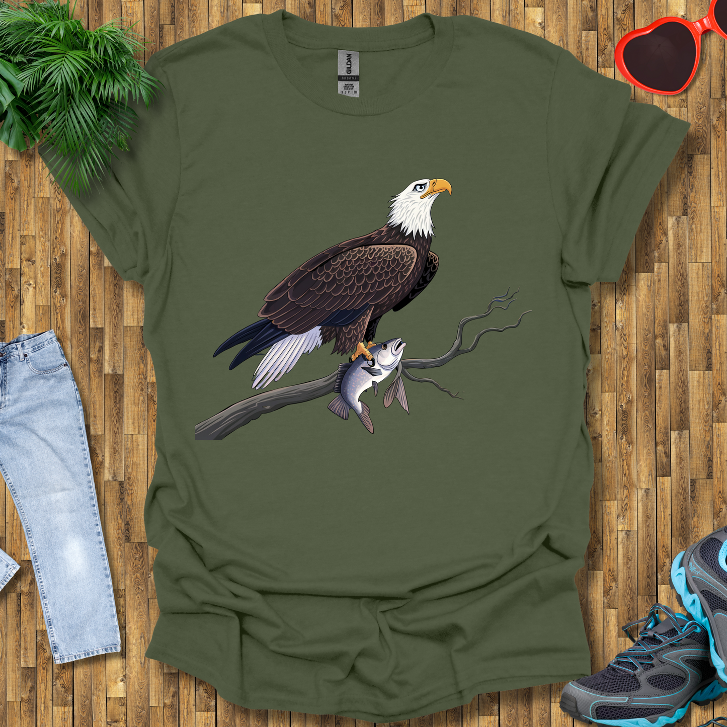 Eagle fishing T-Shirt