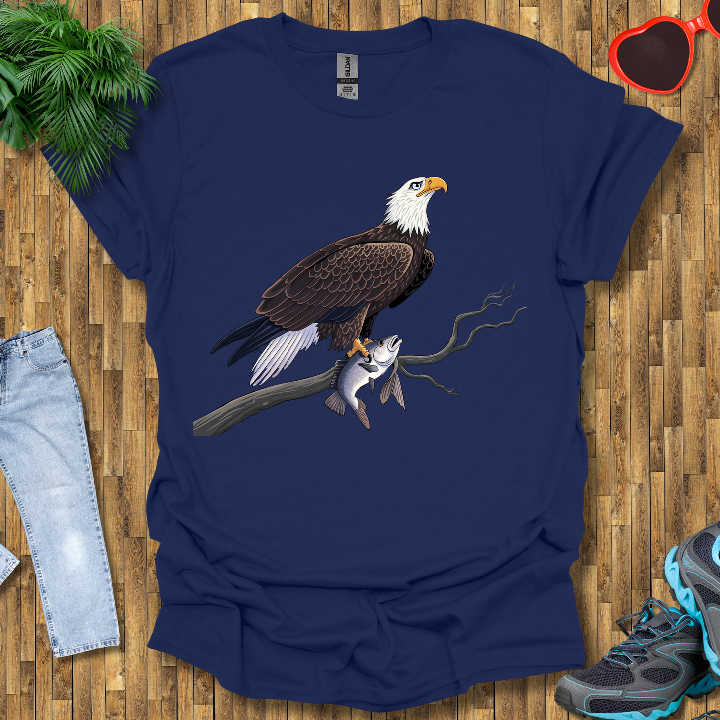 Eagle fishing T-Shirt
