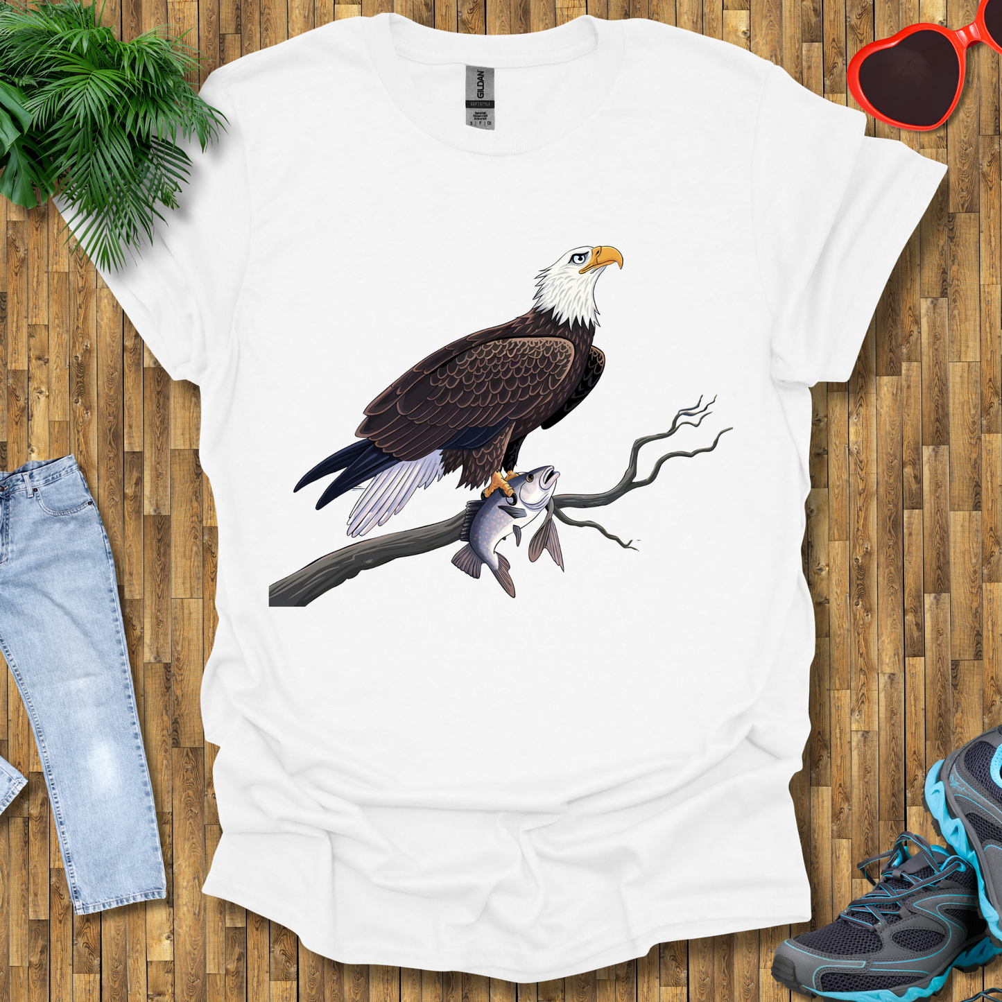 Eagle fishing T-Shirt