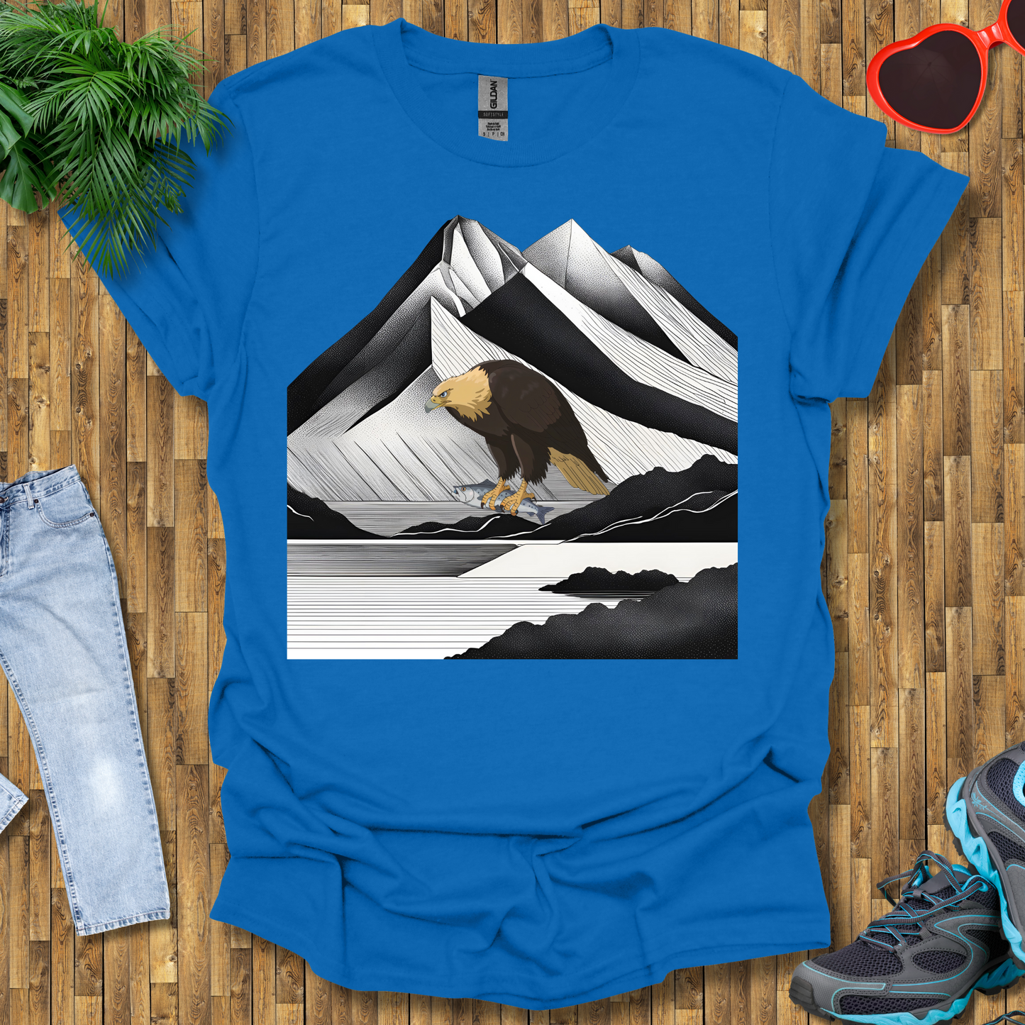 Eagle fishing T-Shirt