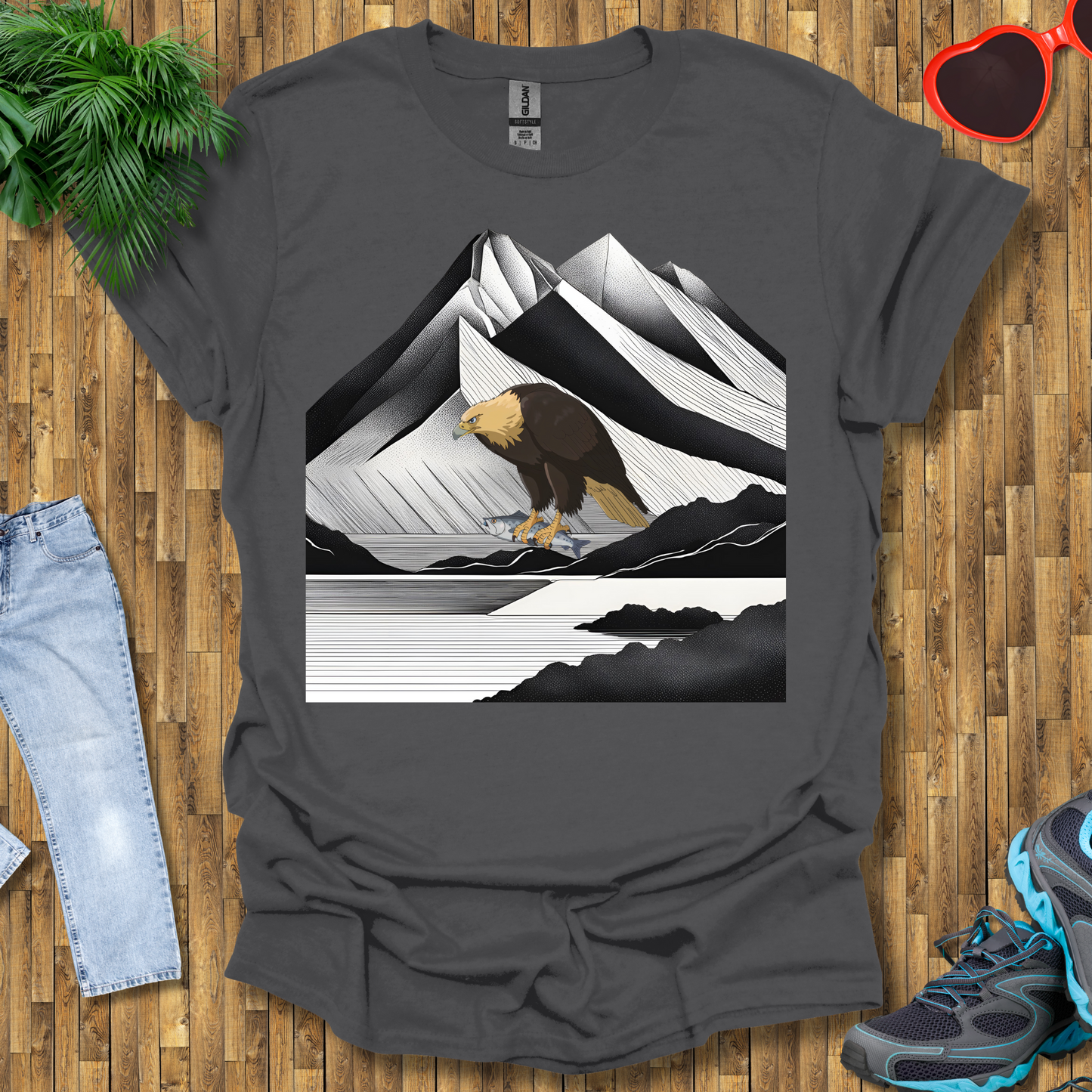 Eagle fishing T-Shirt