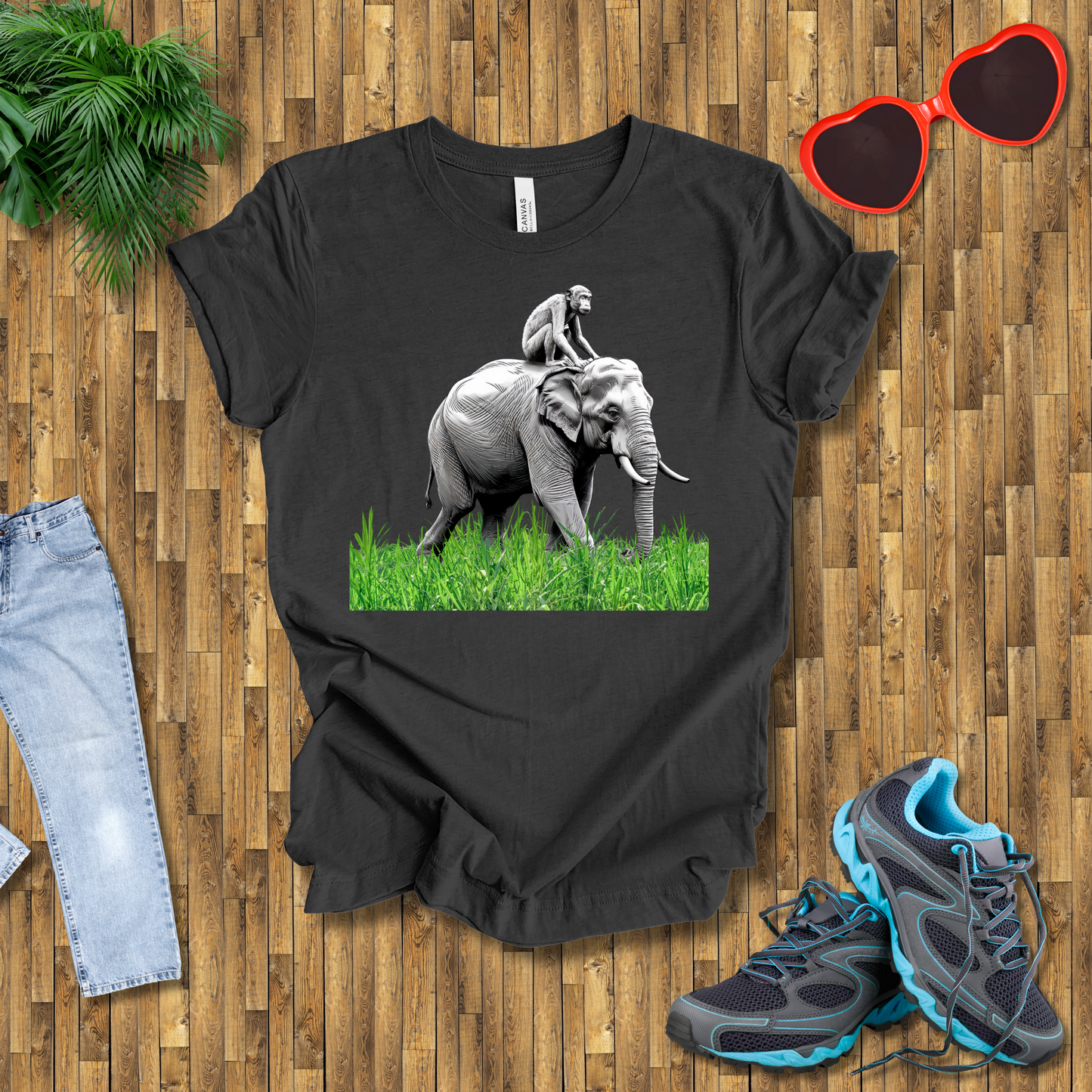 Monkey taking a lift T-Shirt