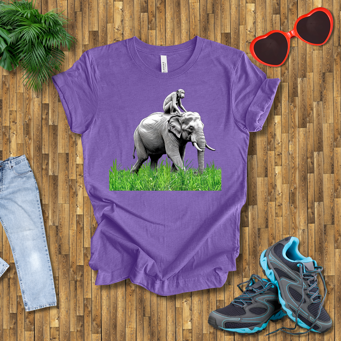 Monkey taking a lift T-Shirt