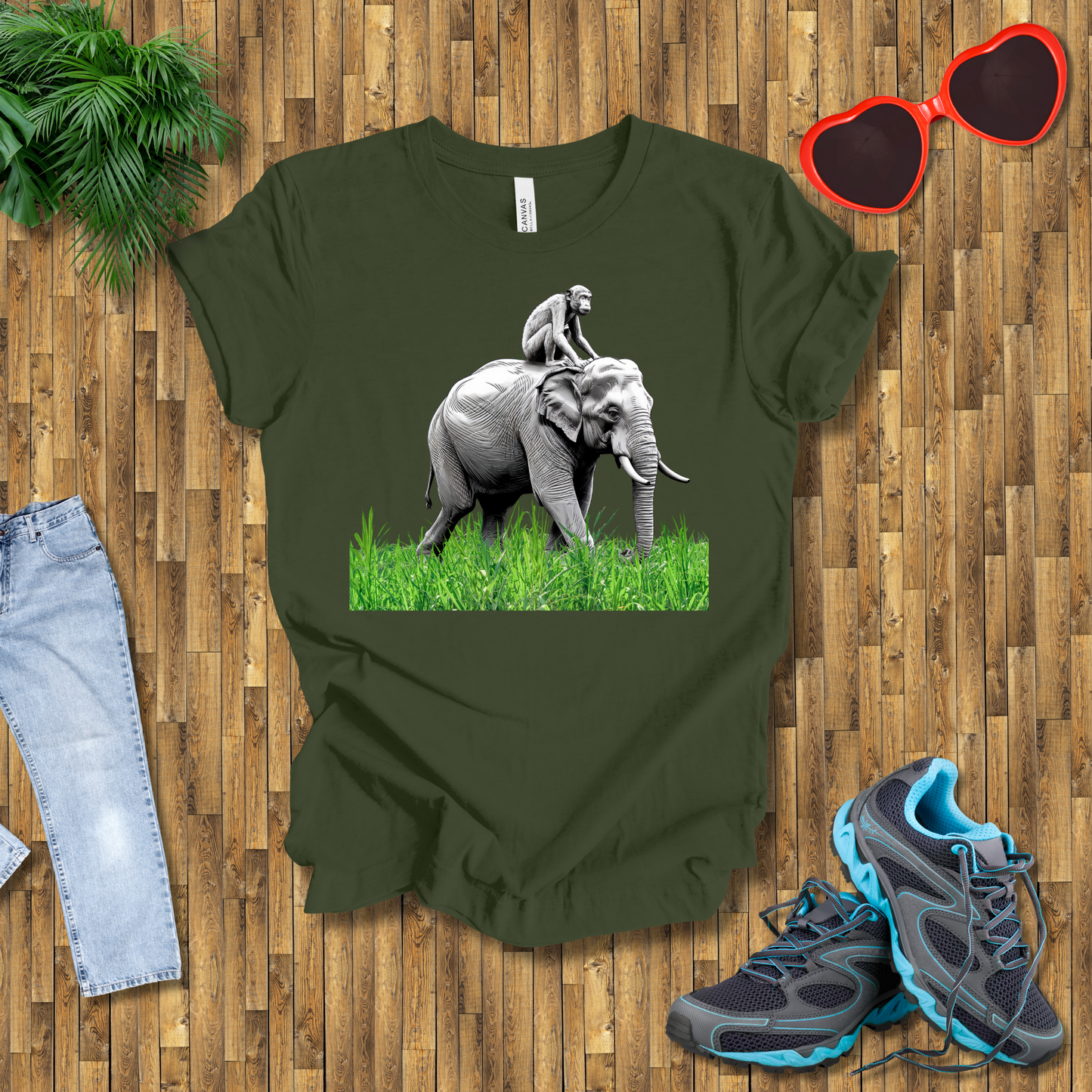 Monkey taking a lift T-Shirt