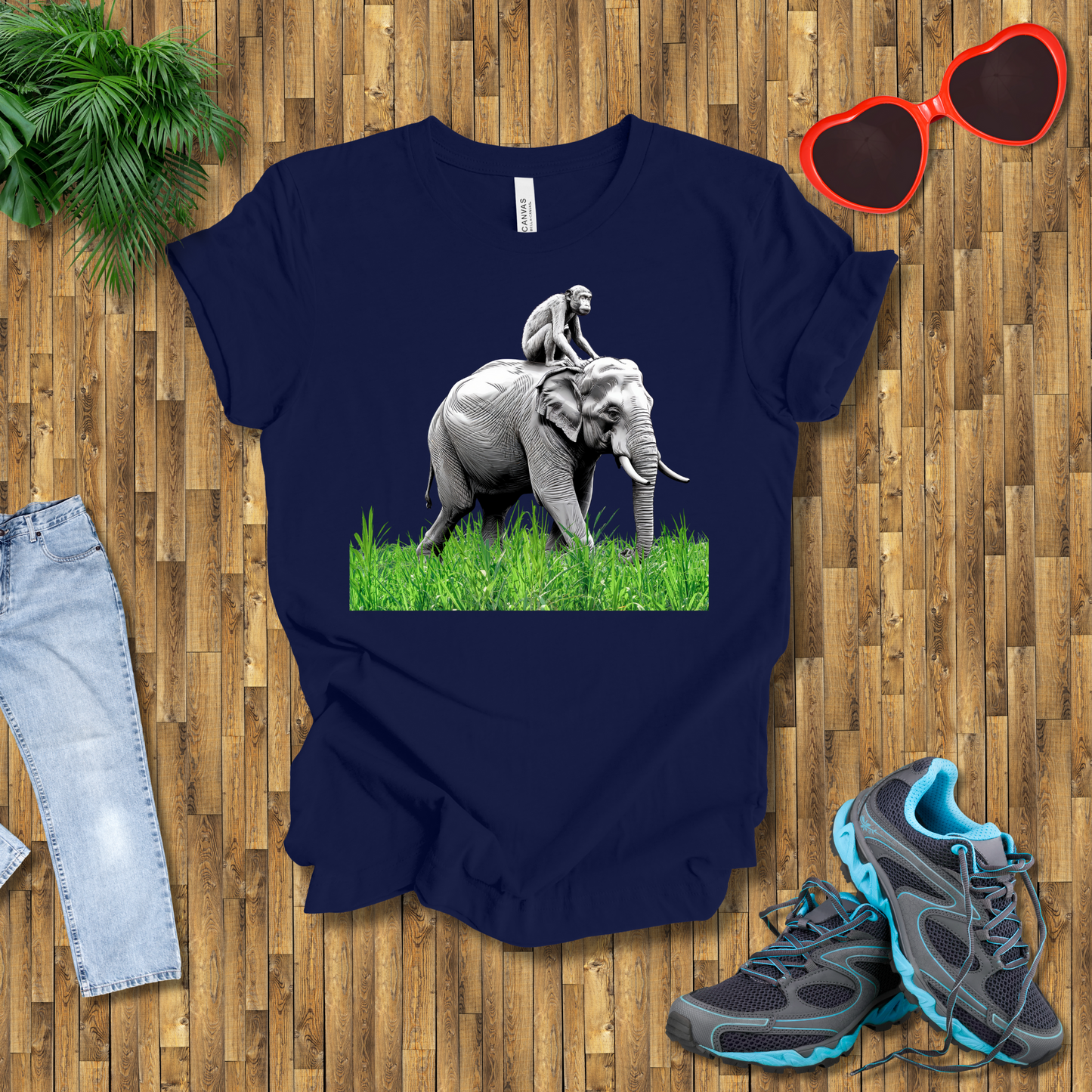 Monkey taking a lift T-Shirt