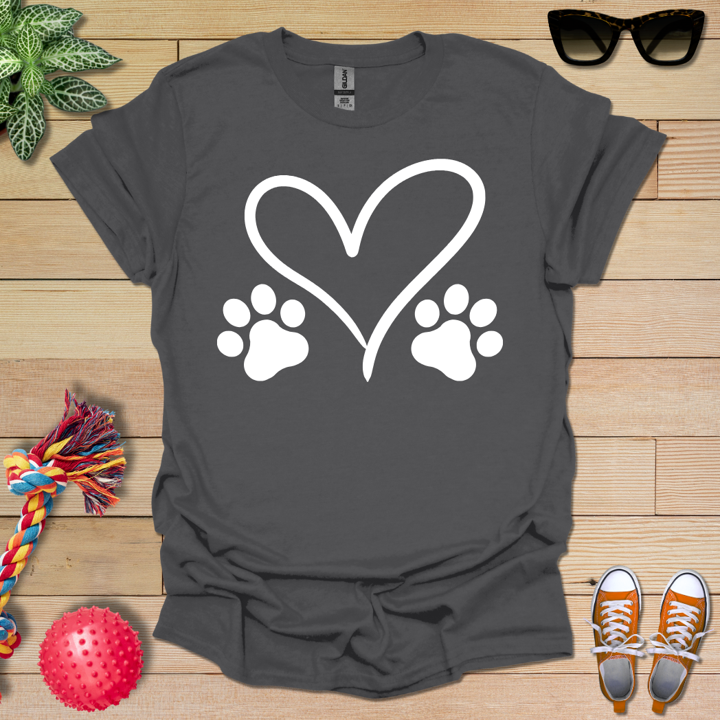 Dog Paw Love T-Shirt