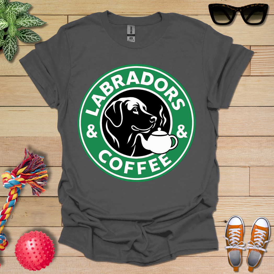 Coffee with a Labrador T-Shirt