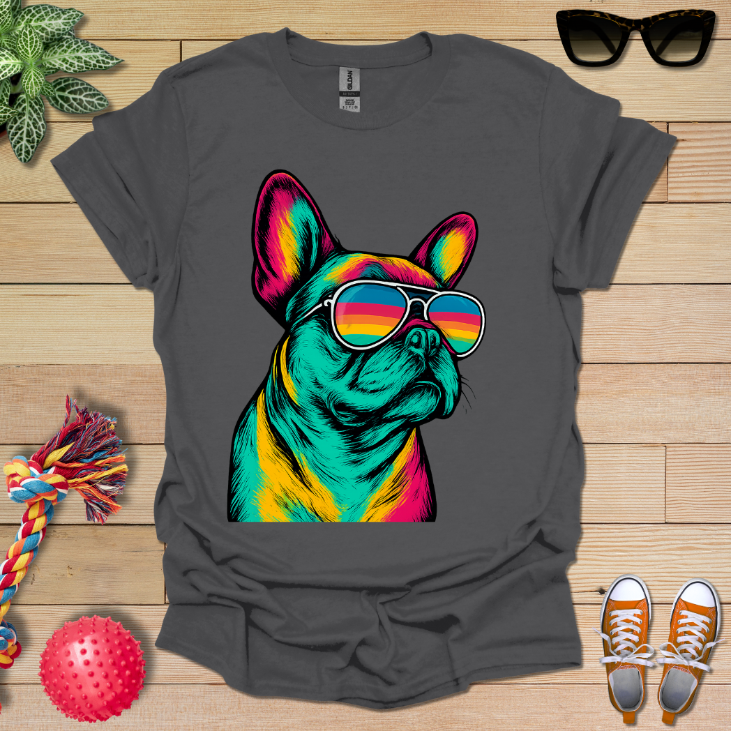 Sunglasses for a Frenchi T-Shirt