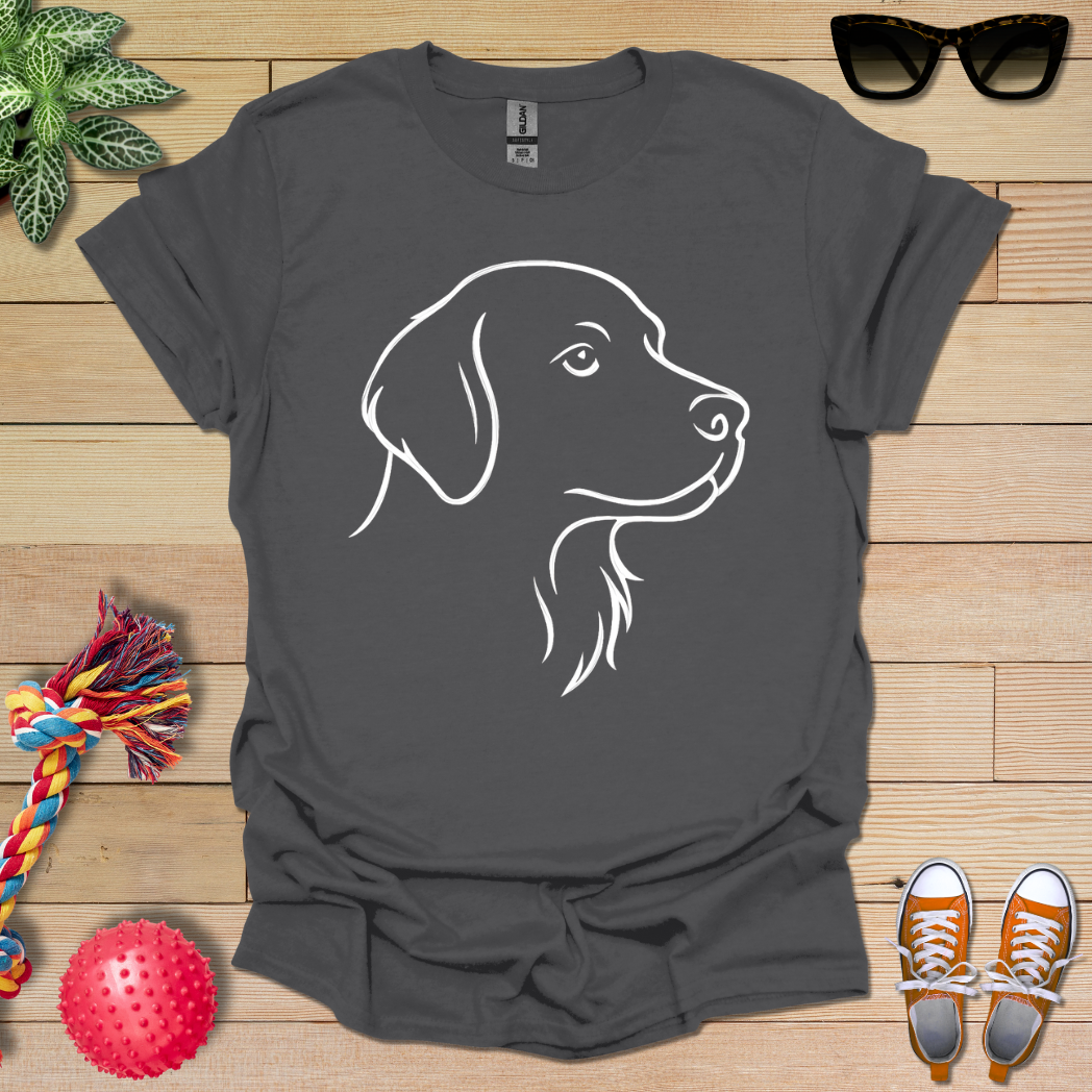 Minimalistic Gold Retriever T-Shirt