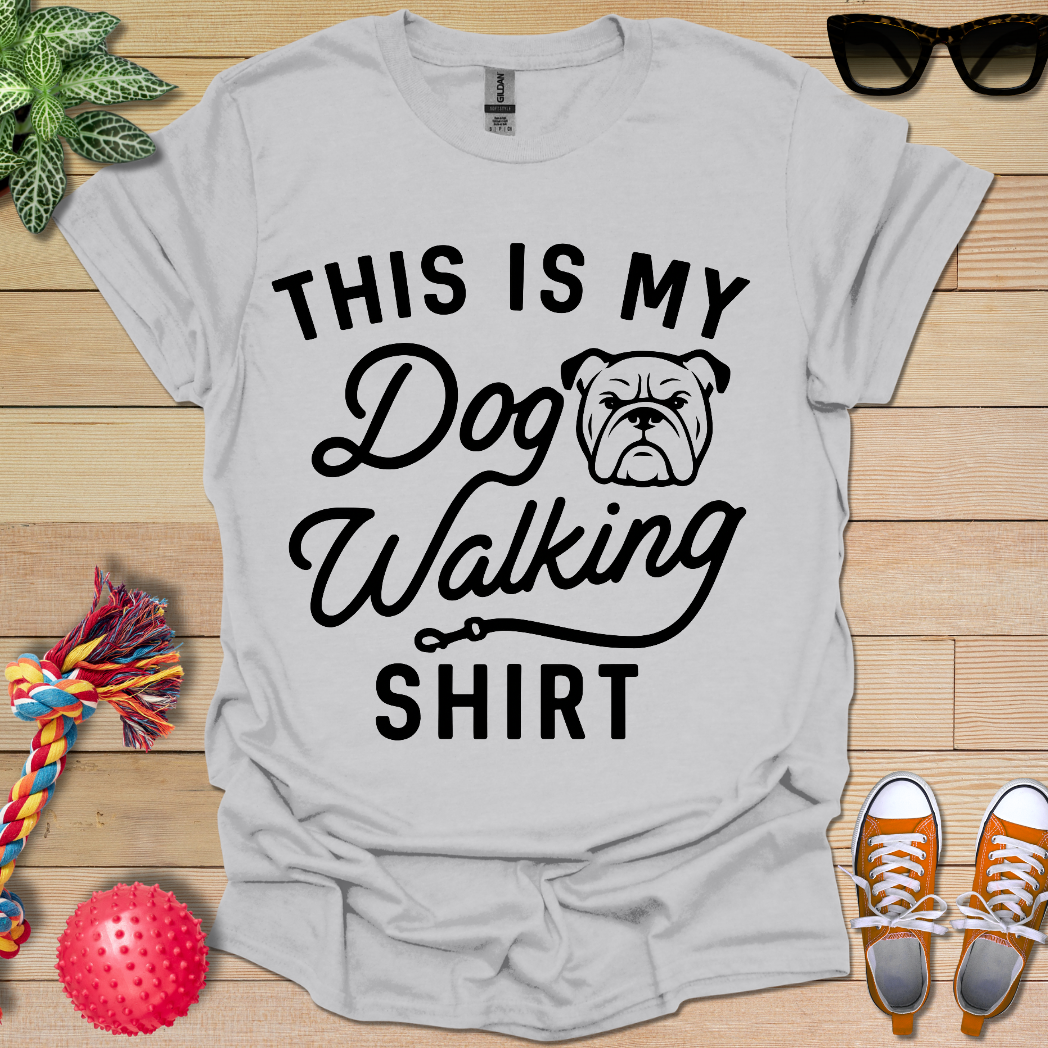 My Dog Walking T-Shirt