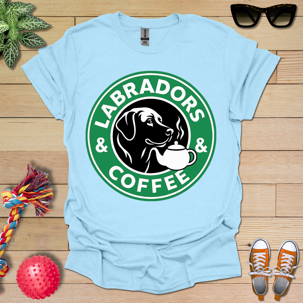 Coffee with a Labrador T-Shirt