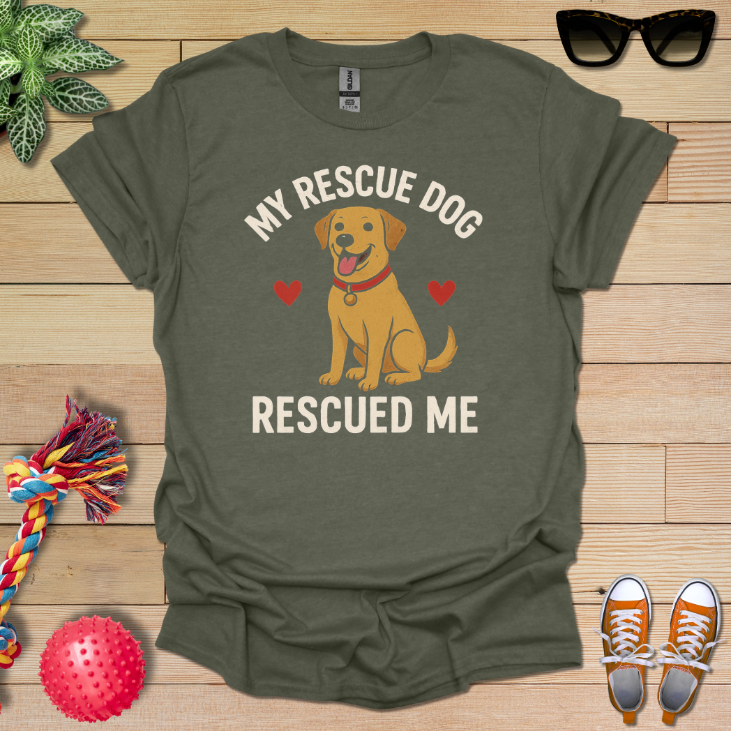 Rescuer was Rescued T-Shirt