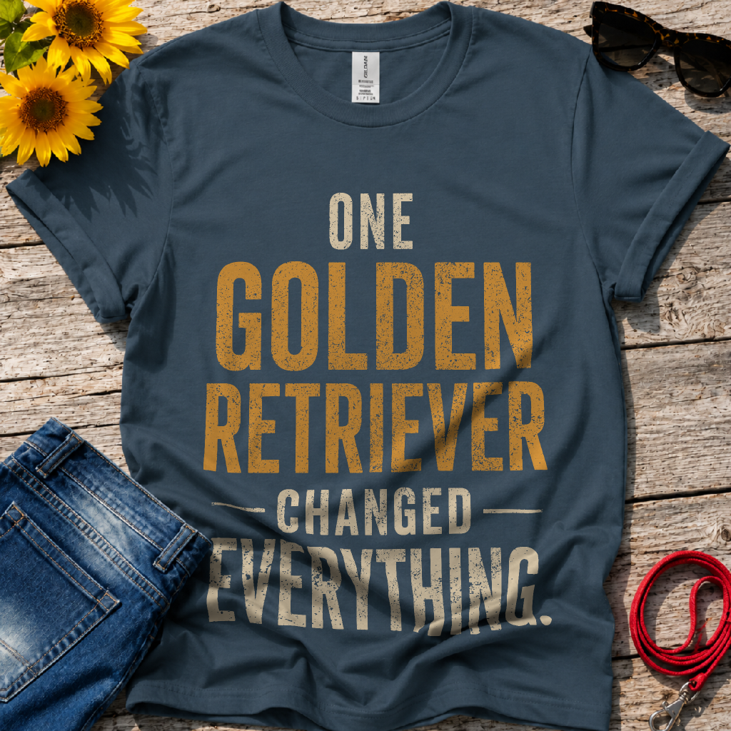 One Golden Retriever T-Shirt