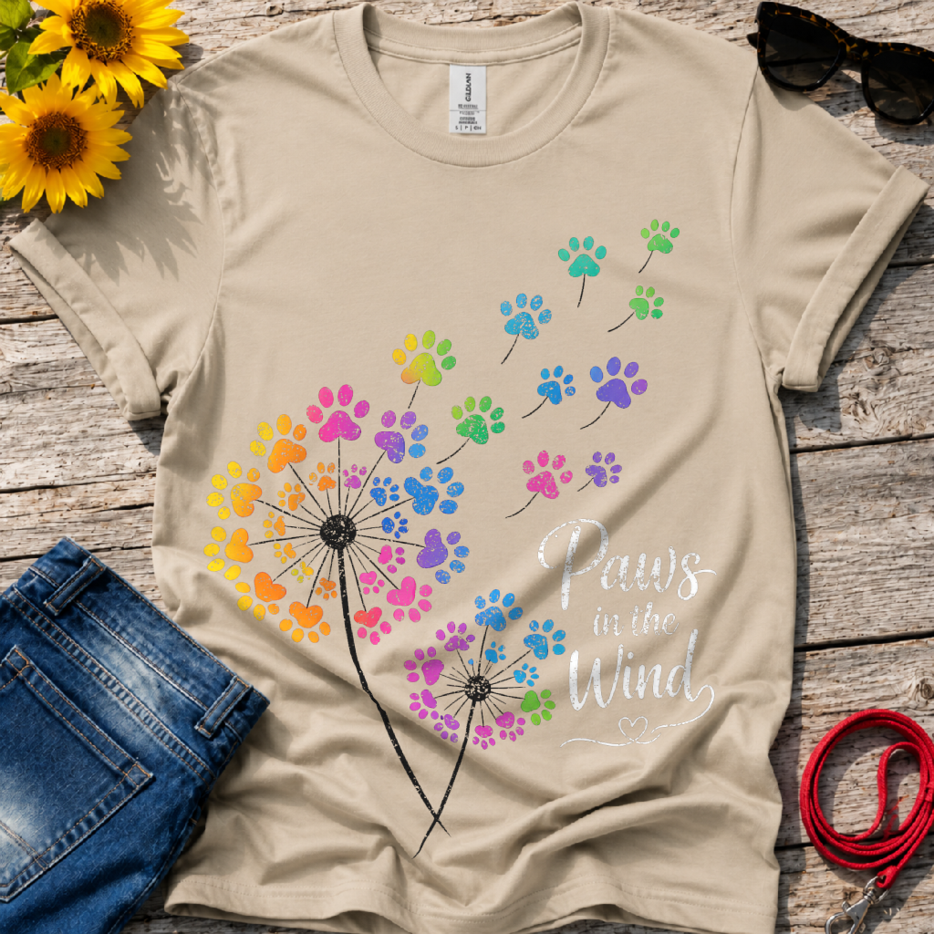 Paws in the Wind T-Shirt