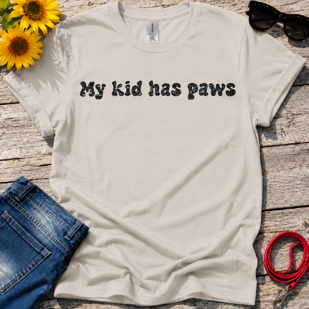 Kids With Paws T-Shirt