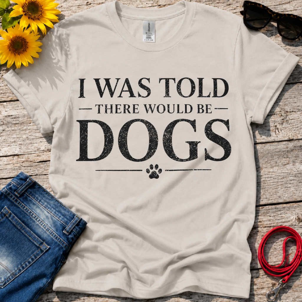 Expectant of Dogs T-Shirt
