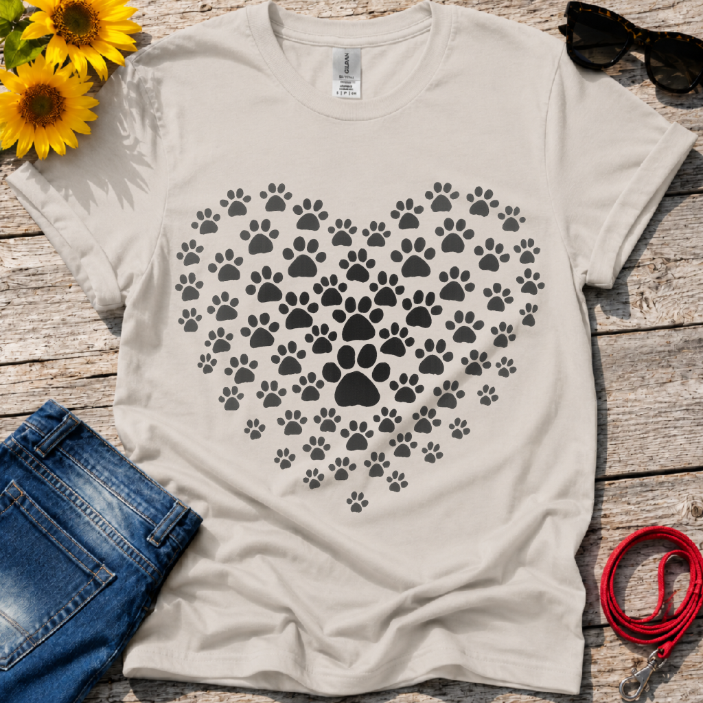 Love Heart Trails T-Shirt