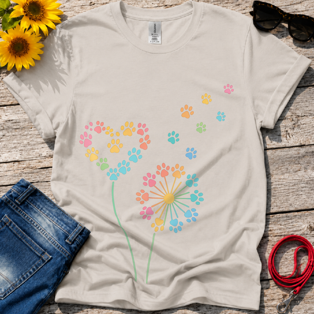 Rainbow Dandelions T-Shirt
