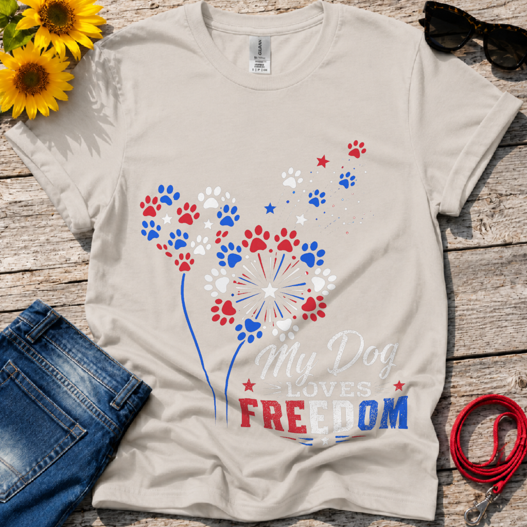 Patriotic Dandelions T-Shirt