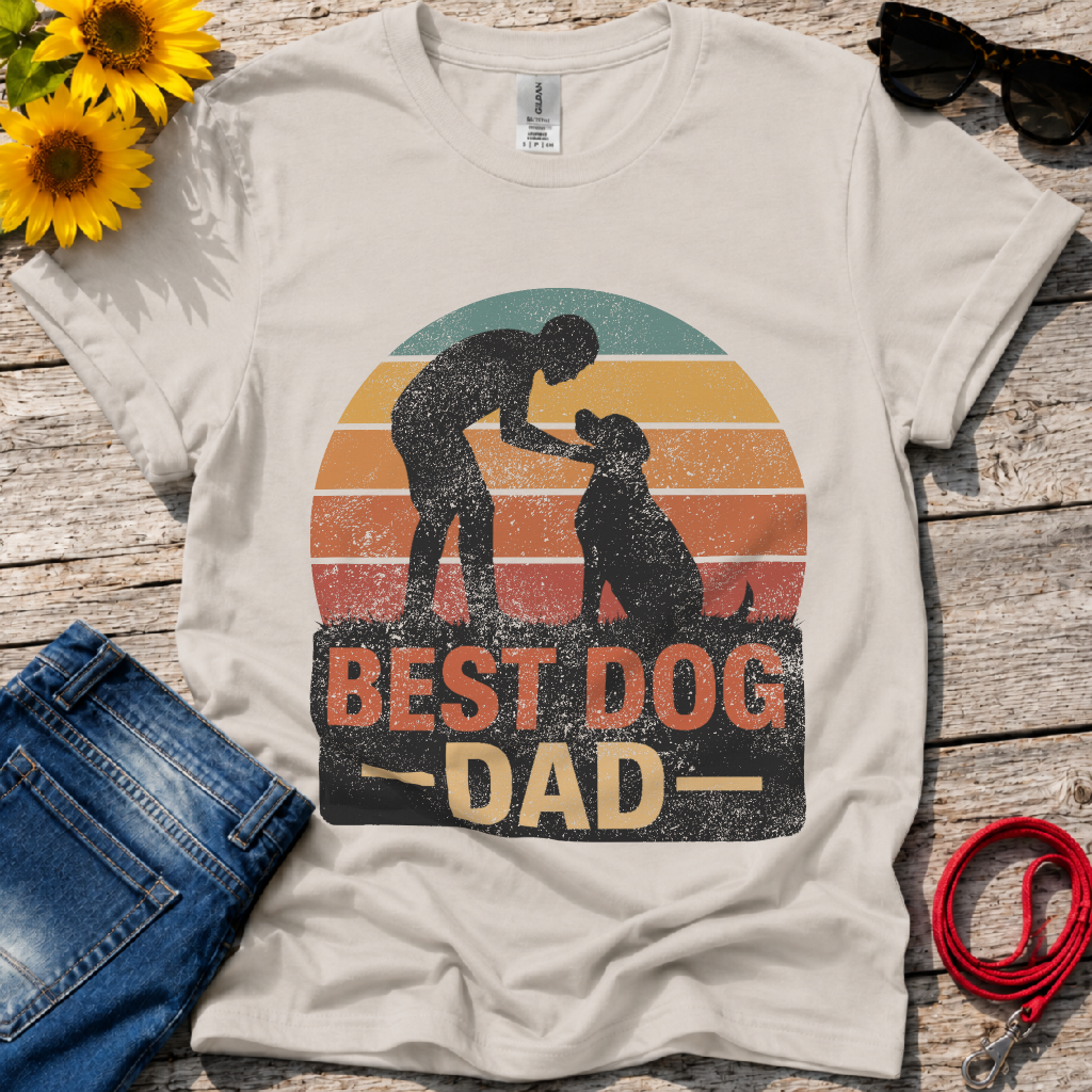 Best Dog Dad T-Shirt