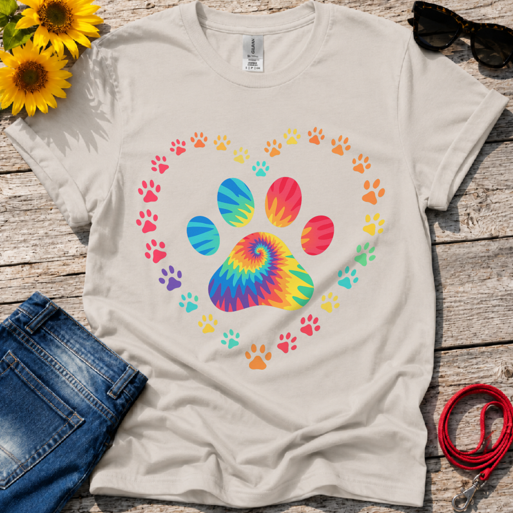 Paw Shaped Love T-Shirt