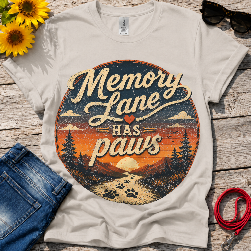 Paws on Memory Lane T-Shirt