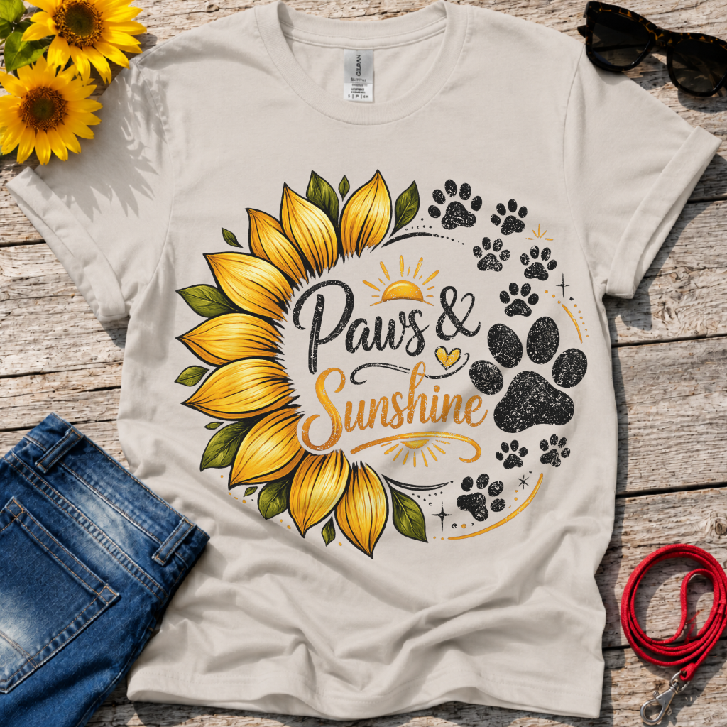 Paws And Sunshine T-Shirt