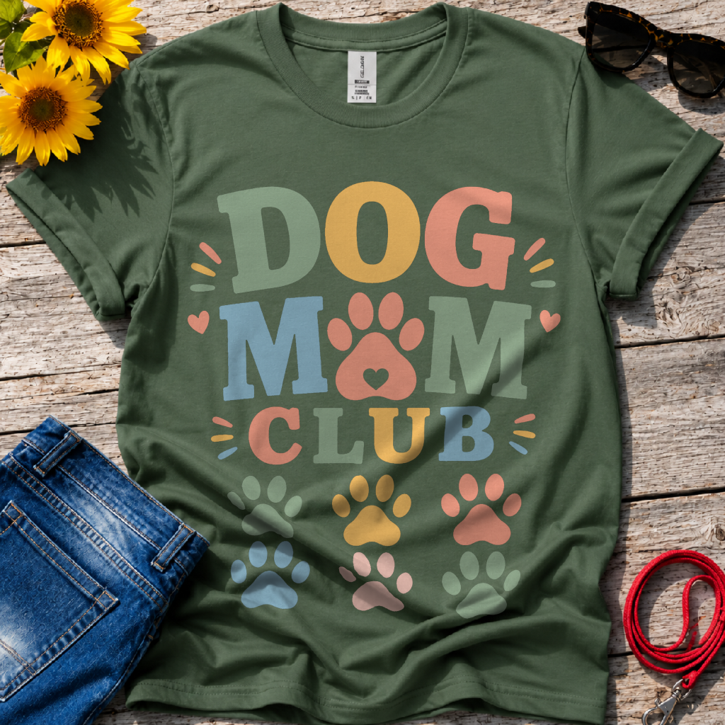 Paw Pattern T-Shirt