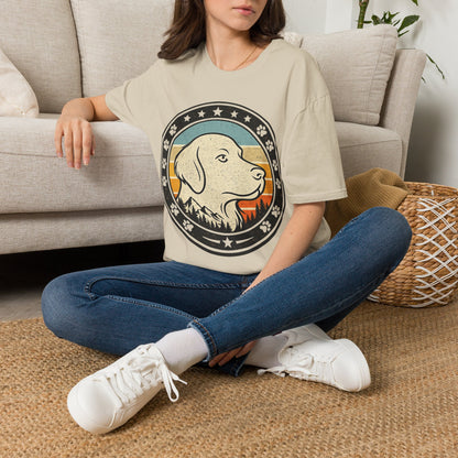 Minimalistic Gold Retriever T-Shirt