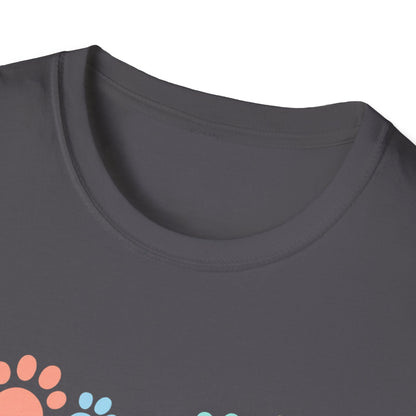 Rainbow Paw Heart T-Shirt