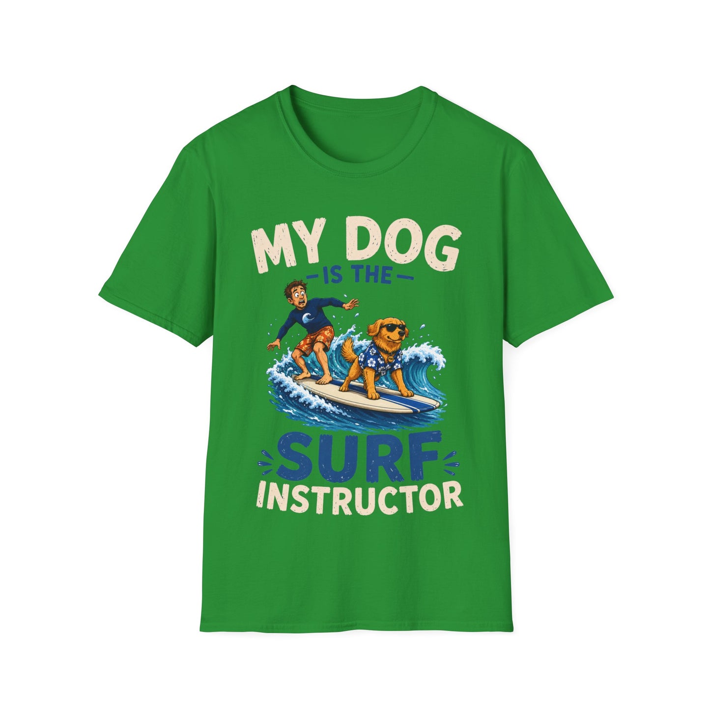 Dog Surf Instructor T-Shirt