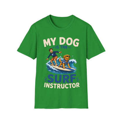 Dog Surf Instructor T-Shirt