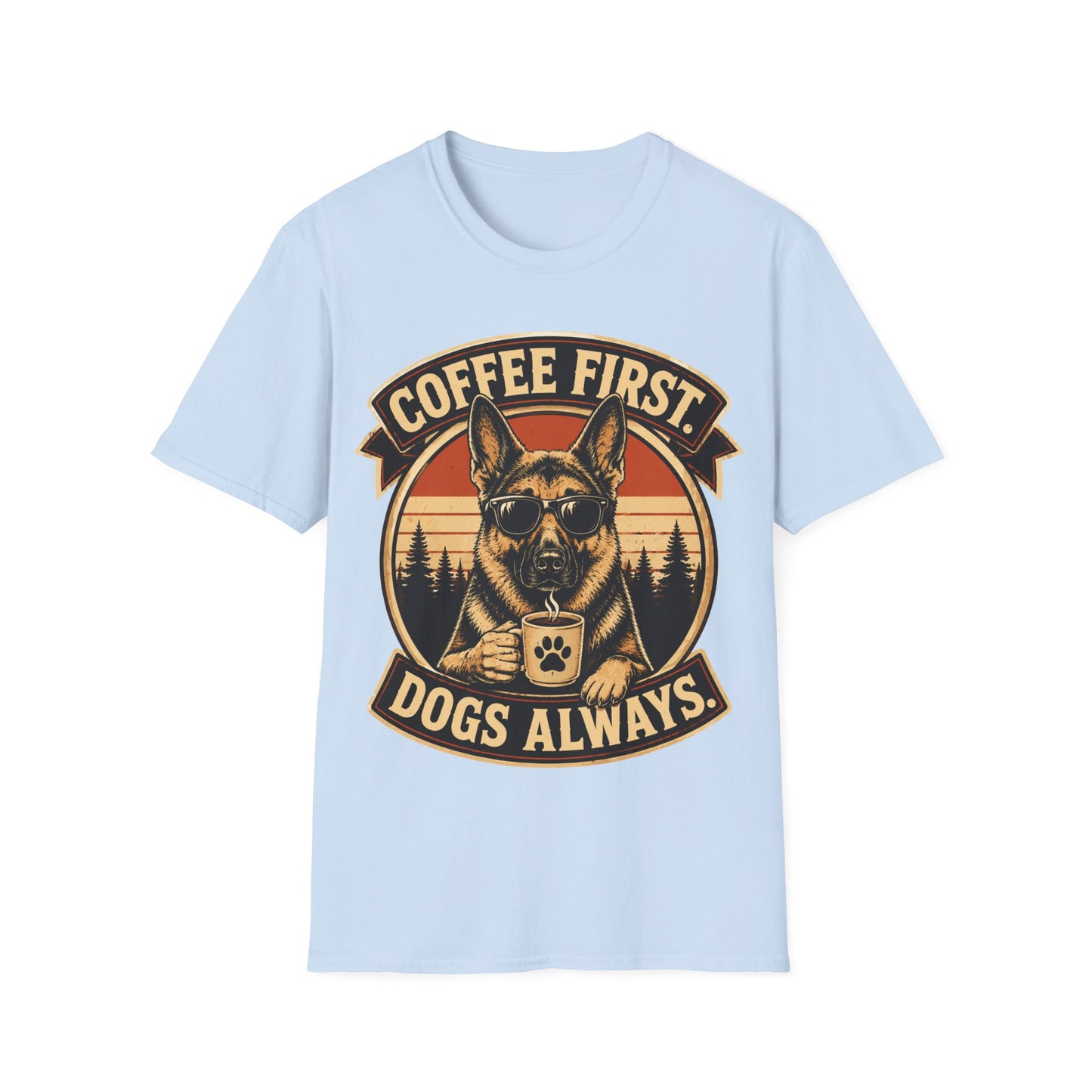 Coffee and Dogs T-Shirt