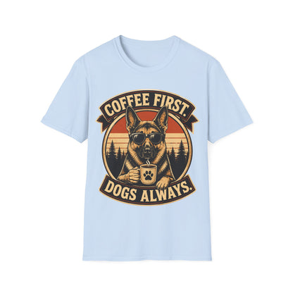 Coffee and Dogs T-Shirt