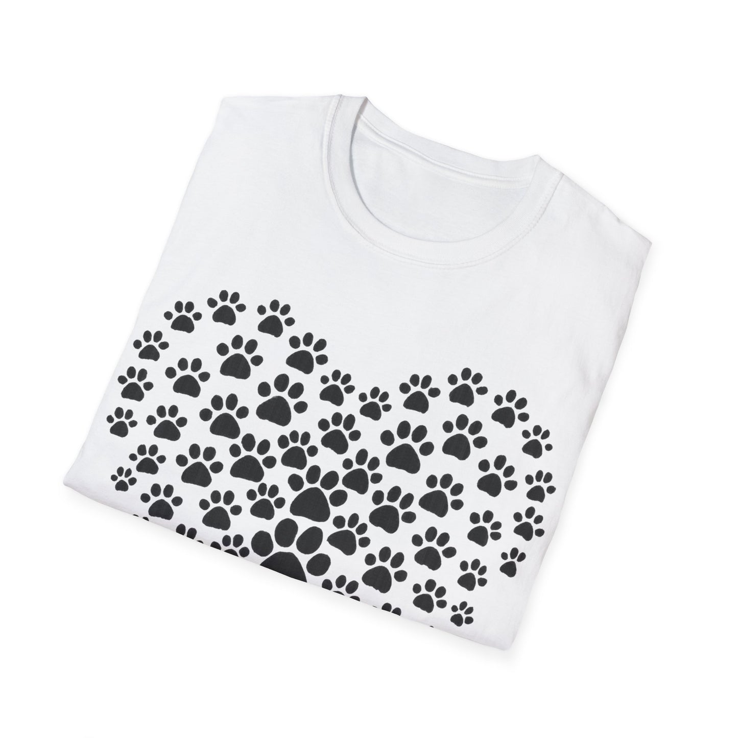 Heart of Paw Prints  T-Shirt