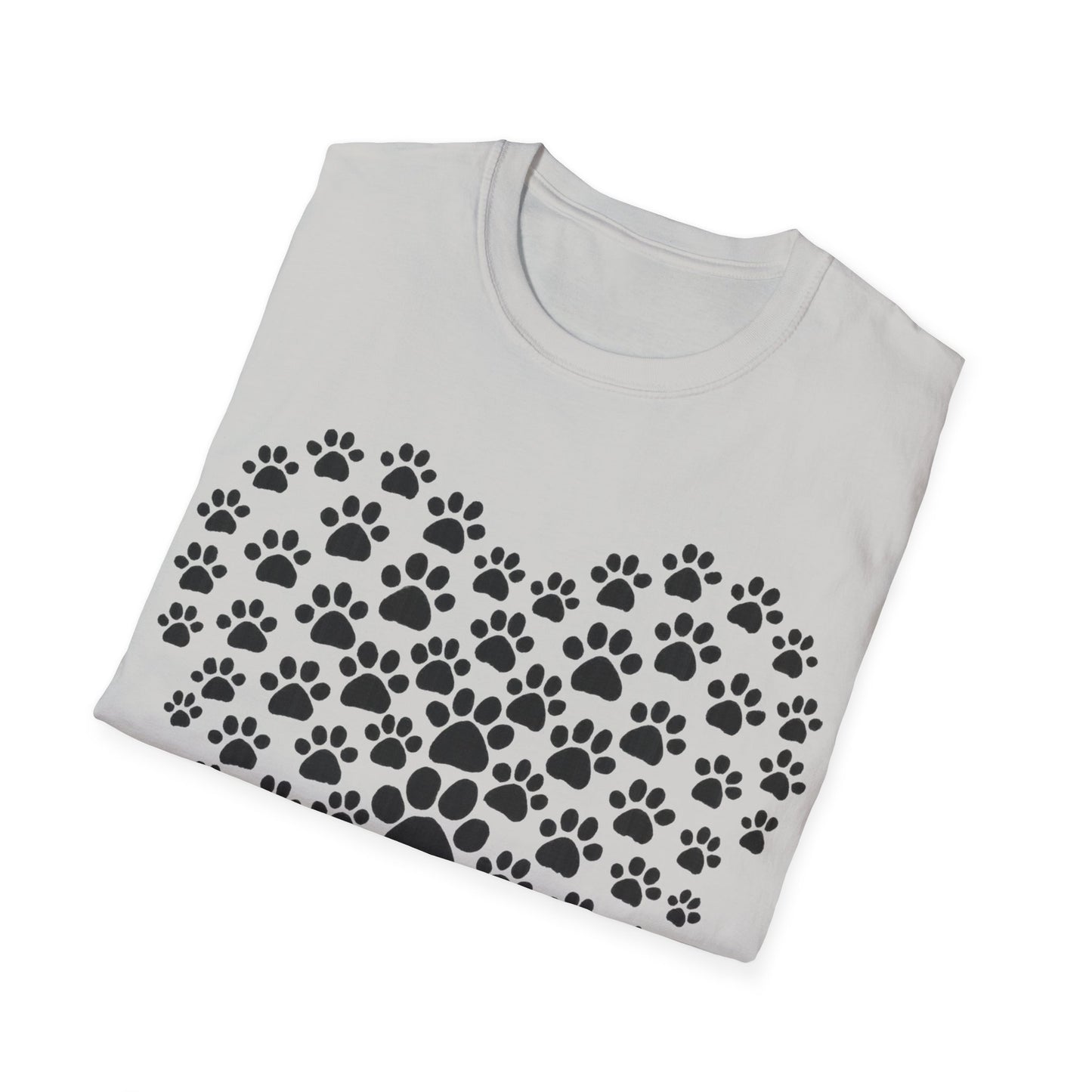 Heart of Paw Prints  T-Shirt