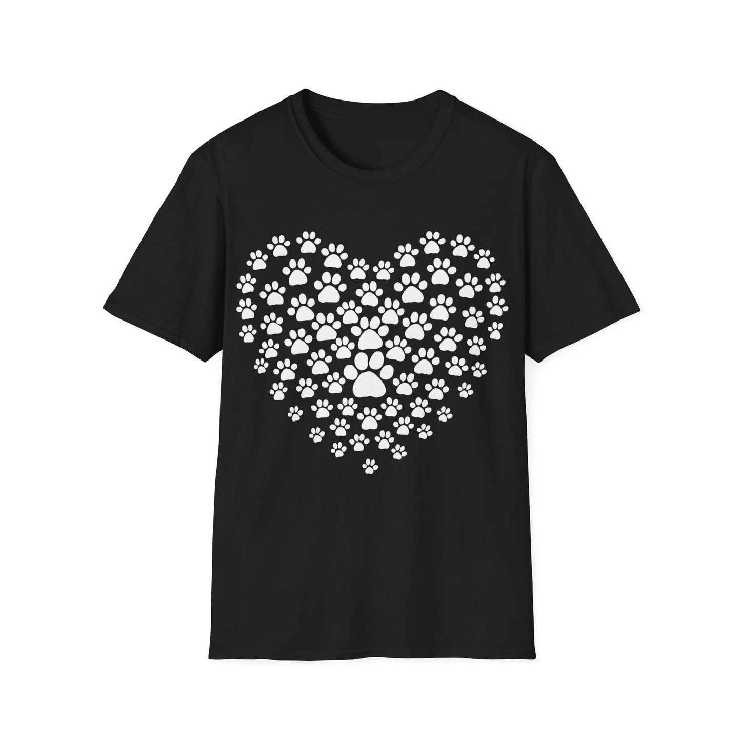 Heart of Paw Prints  T-Shirt