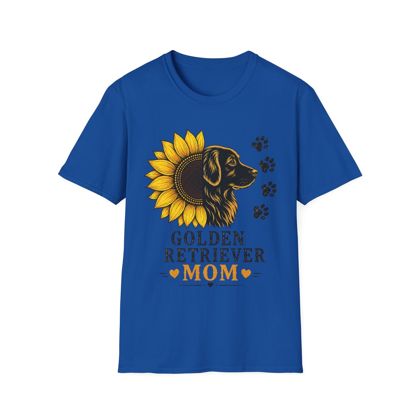 Sunflower Paw Prints T-Shirt