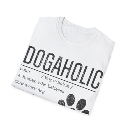Dogaholic Definition T-Shirt