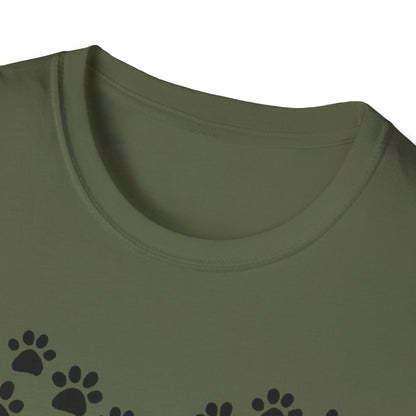 Heart of Paw Prints  T-Shirt