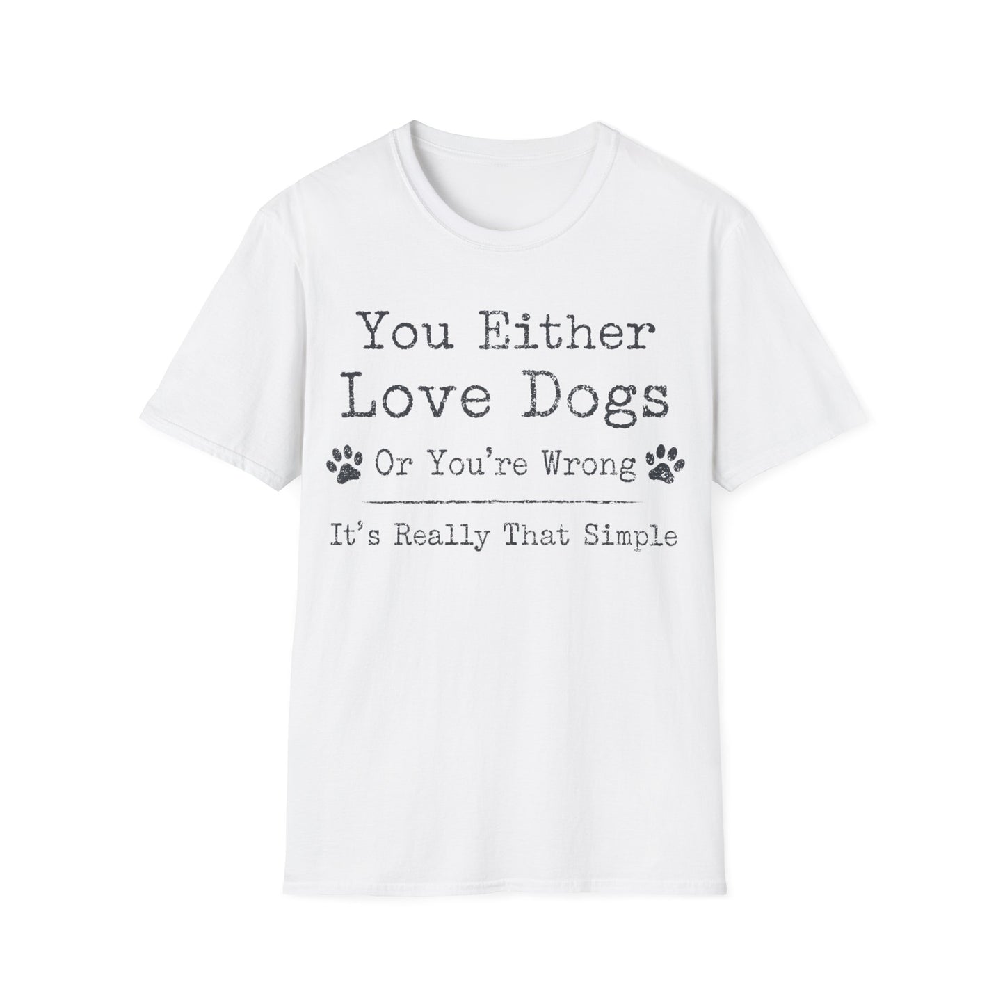 Unconditional Love for Dogs T-Shirt