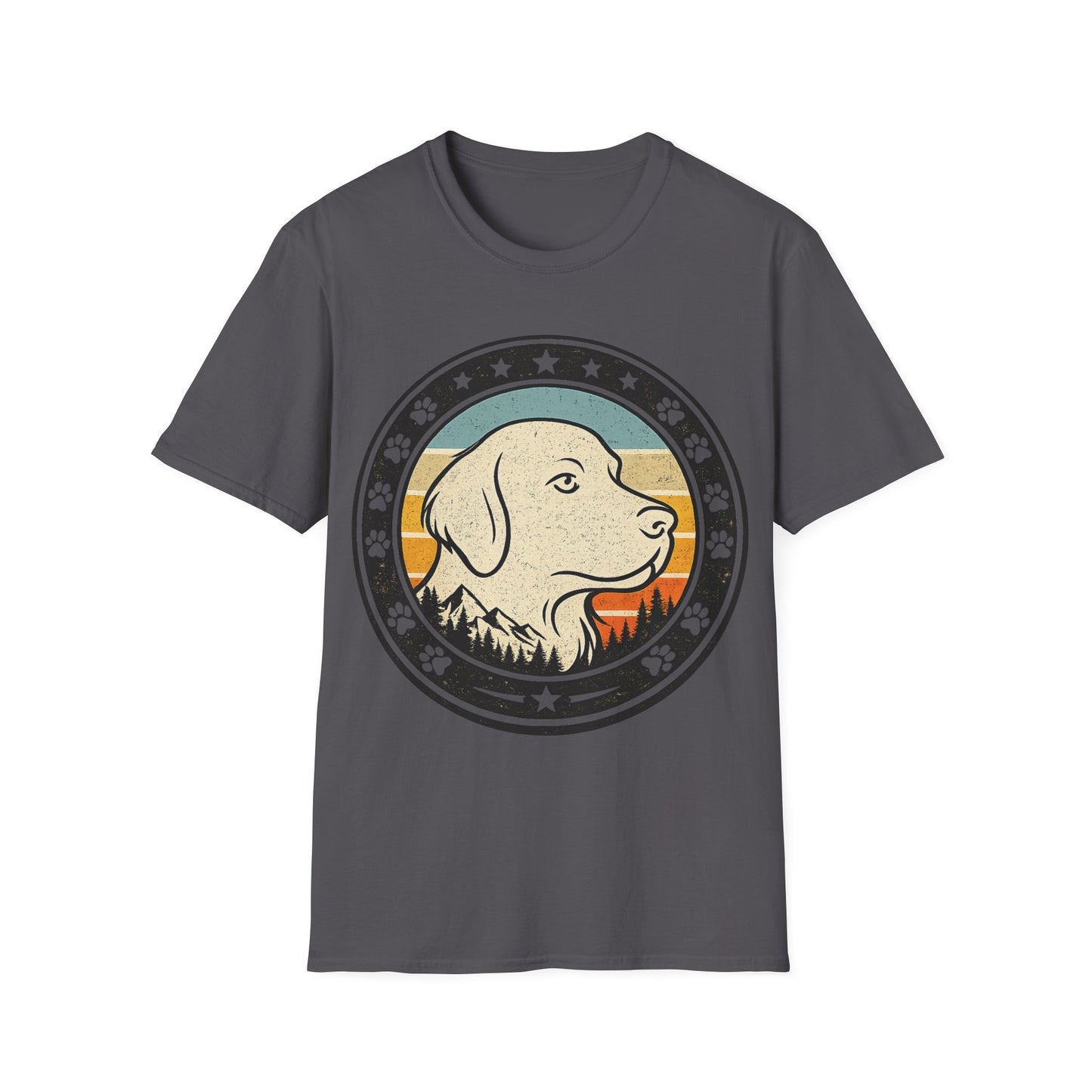 Minimalistic Gold Retriever T-Shirt