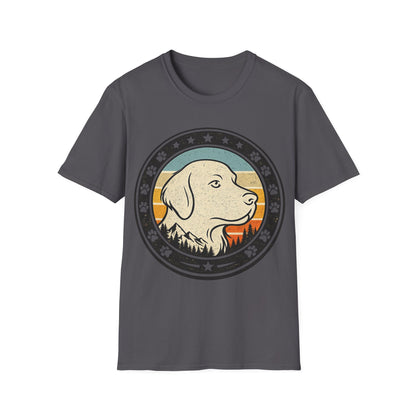 Minimalistic Gold Retriever T-Shirt