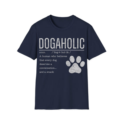 Dogaholic Definition T-Shirt