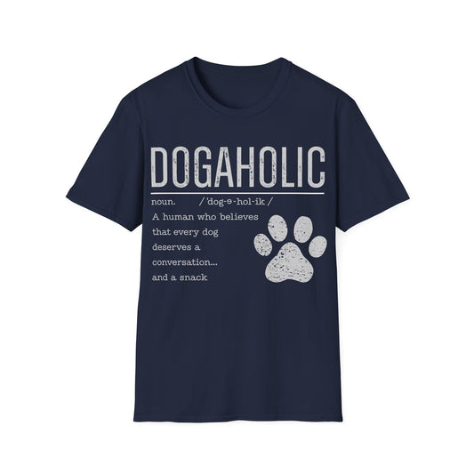 Dogaholic Definition T-Shirt