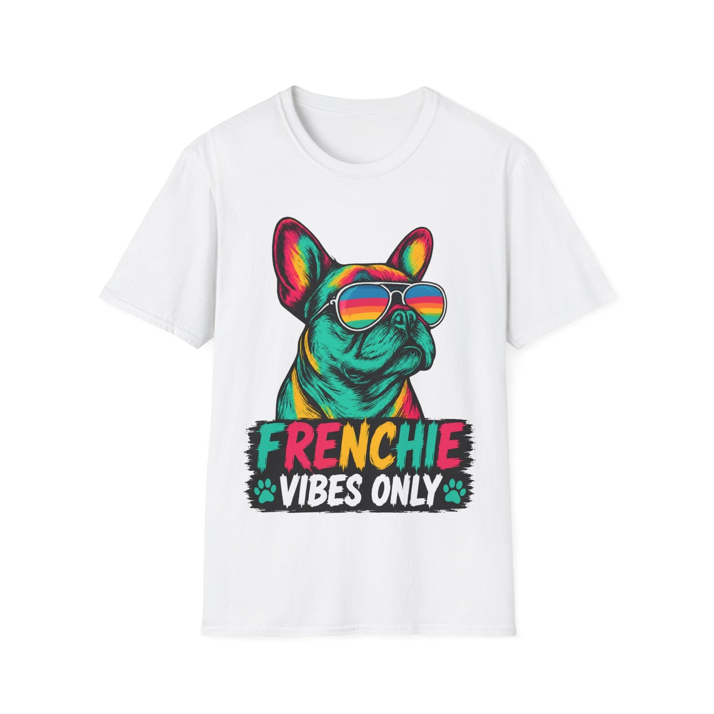 Sunglasses for a Frenchie T-Shirt